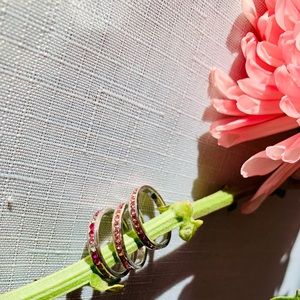 Swarovski stackable rings!